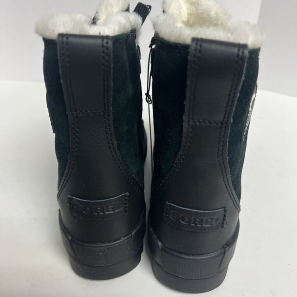 Sorel Black and White Winter Boots - Picture 4 of 6